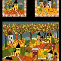 fall village squares